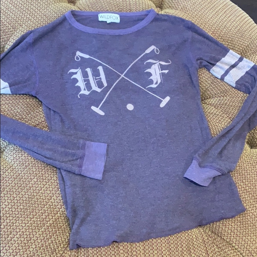 Wildfox long sleeve top